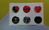 Home Button Stickers for iPad iPod iPhone - Hearts